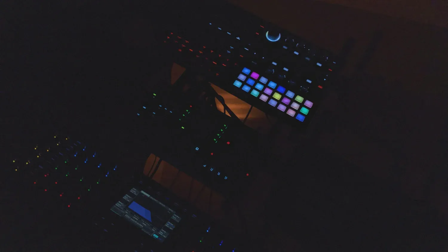 Octatrack and Hydrasynth setup